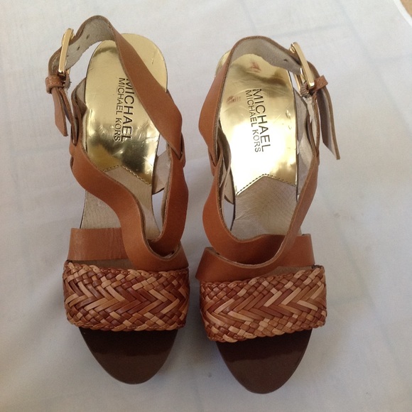 Michael Kors Slingback Heel Sandals - Picture 2 of 8